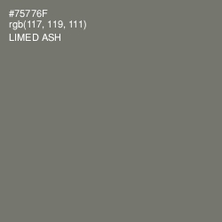 #75776F - Limed Ash Color Image